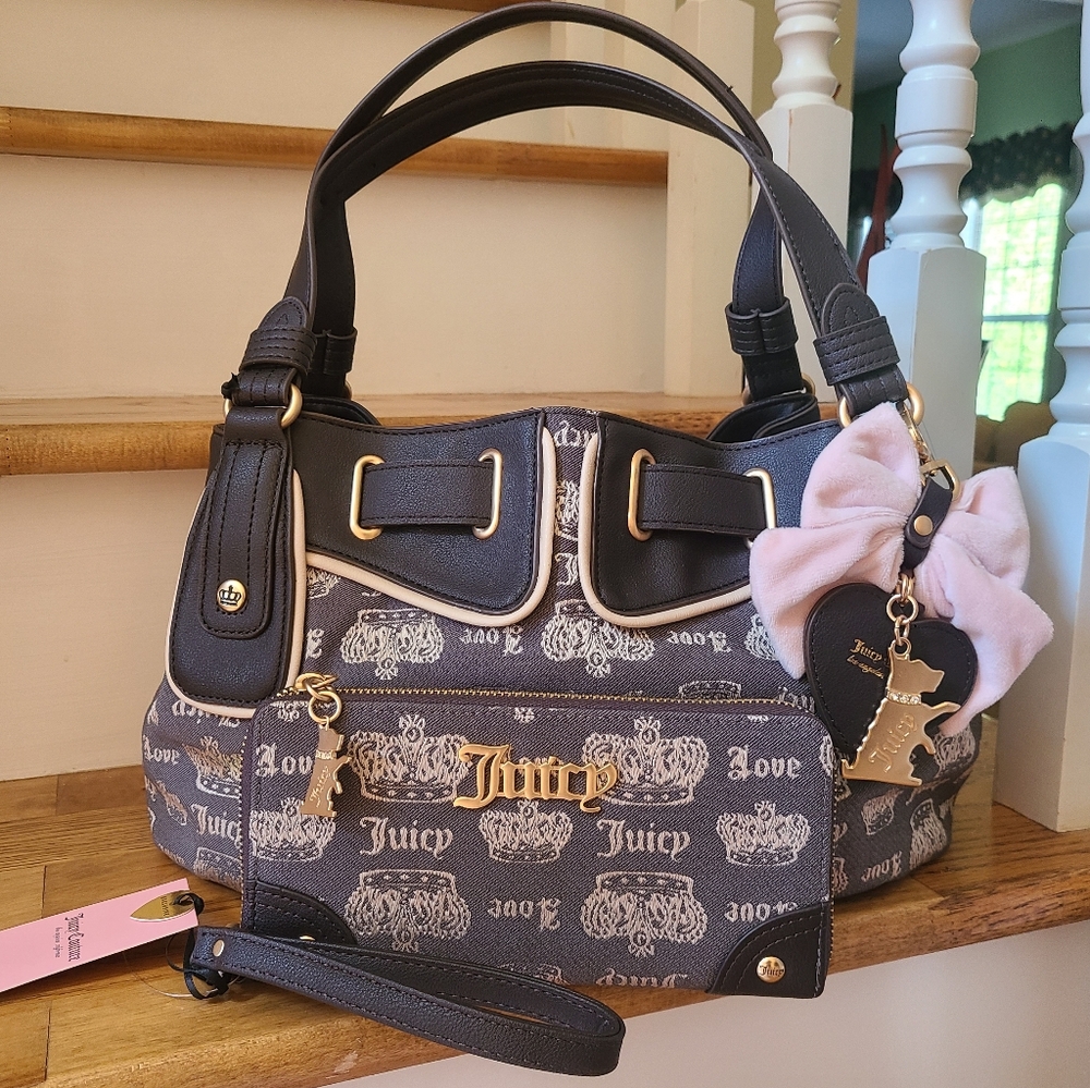Juicy Couture Bag & Wallet Set 🤍